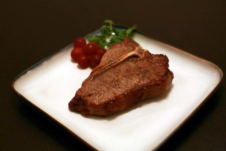 Broiled T-Bone Steak