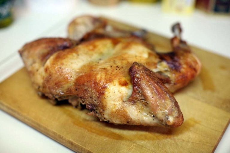 Roasted Spatchcocked Chicken