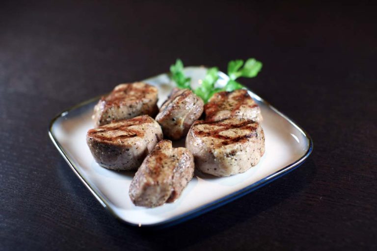 Grilled Pork Tenderloin Chops